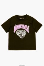 衣類 Bimba Y Lola 大学ロゴTシャツ 黒 6BZ0X0276 - 画像 (5)