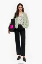 衣類 Bimba Y Lola 蝶の羽プリント Tシャツ ミント 6BZ0X0304 - 画像 (6)